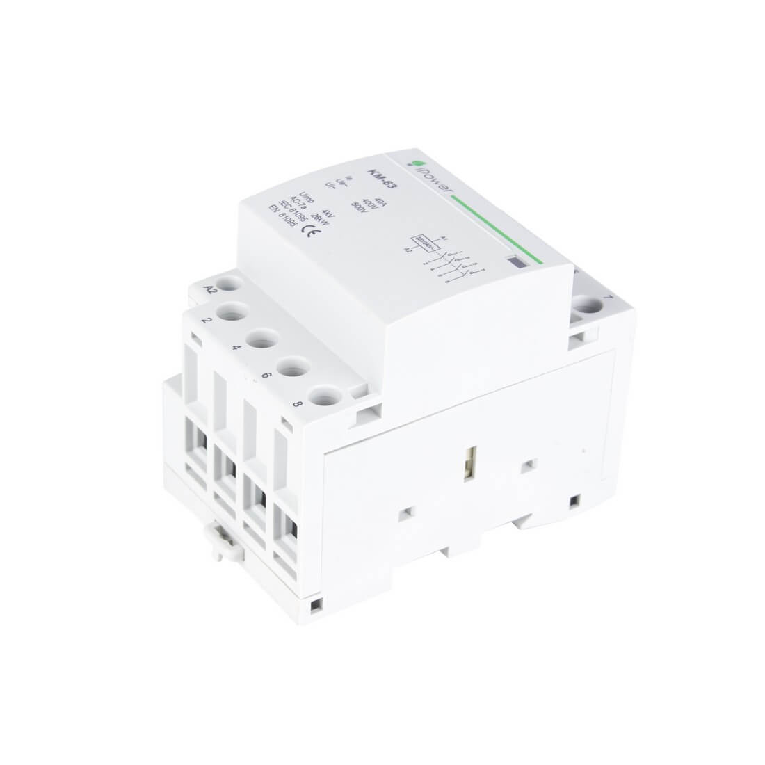 Контактор модульный iPower КМ-63 4Р 63А