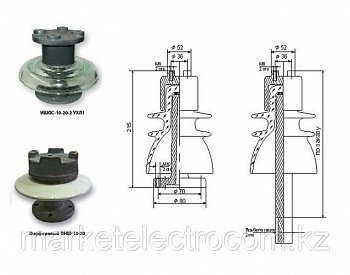 Изолятор ИШОС-10-20 УХЛ1 (ОНШ)